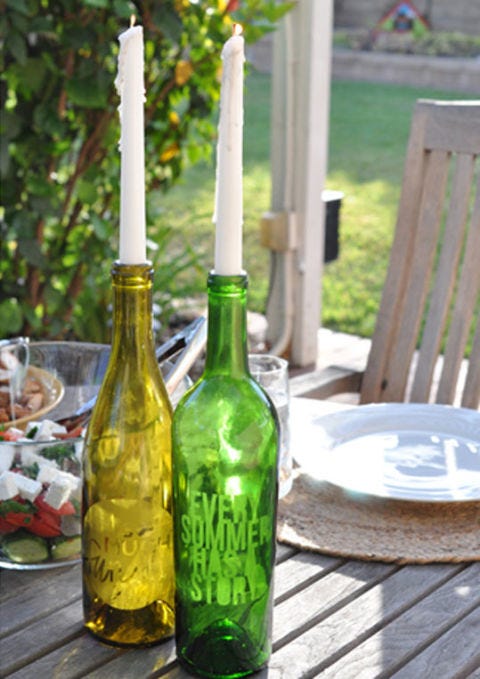 30 Diy Wine Bottle Crafts Empty Decoration Ideas