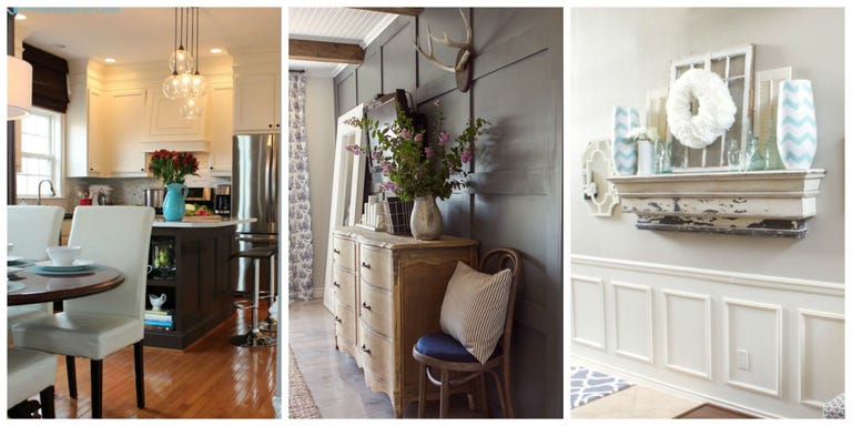 How to Fake Molding — DIY Wainscoting How to Fake Molding — DIY Wainscoting