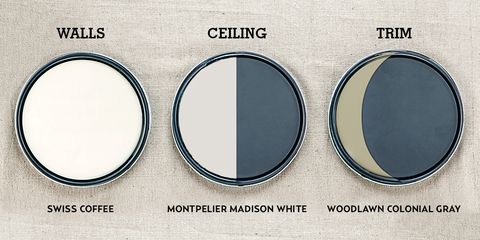 Paint Color Guide Wall Ceiling And Trim Color Combinations