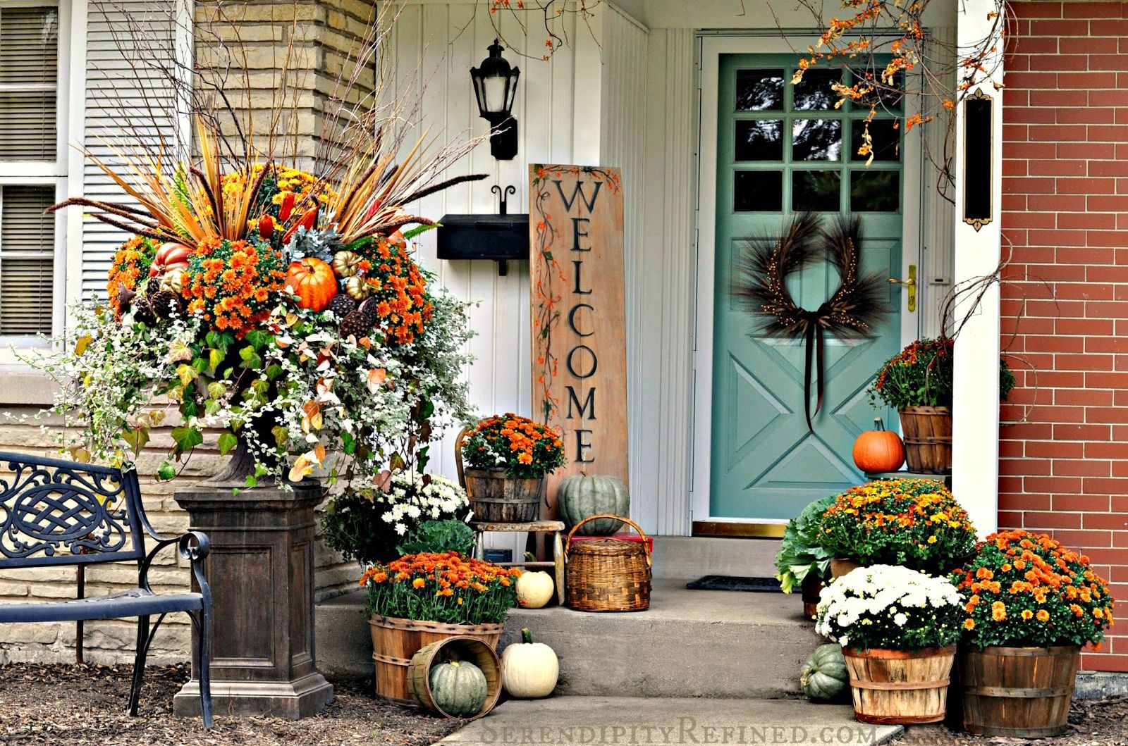 55 Fall Porch Decorating Ideas Outdoor Fall Decor