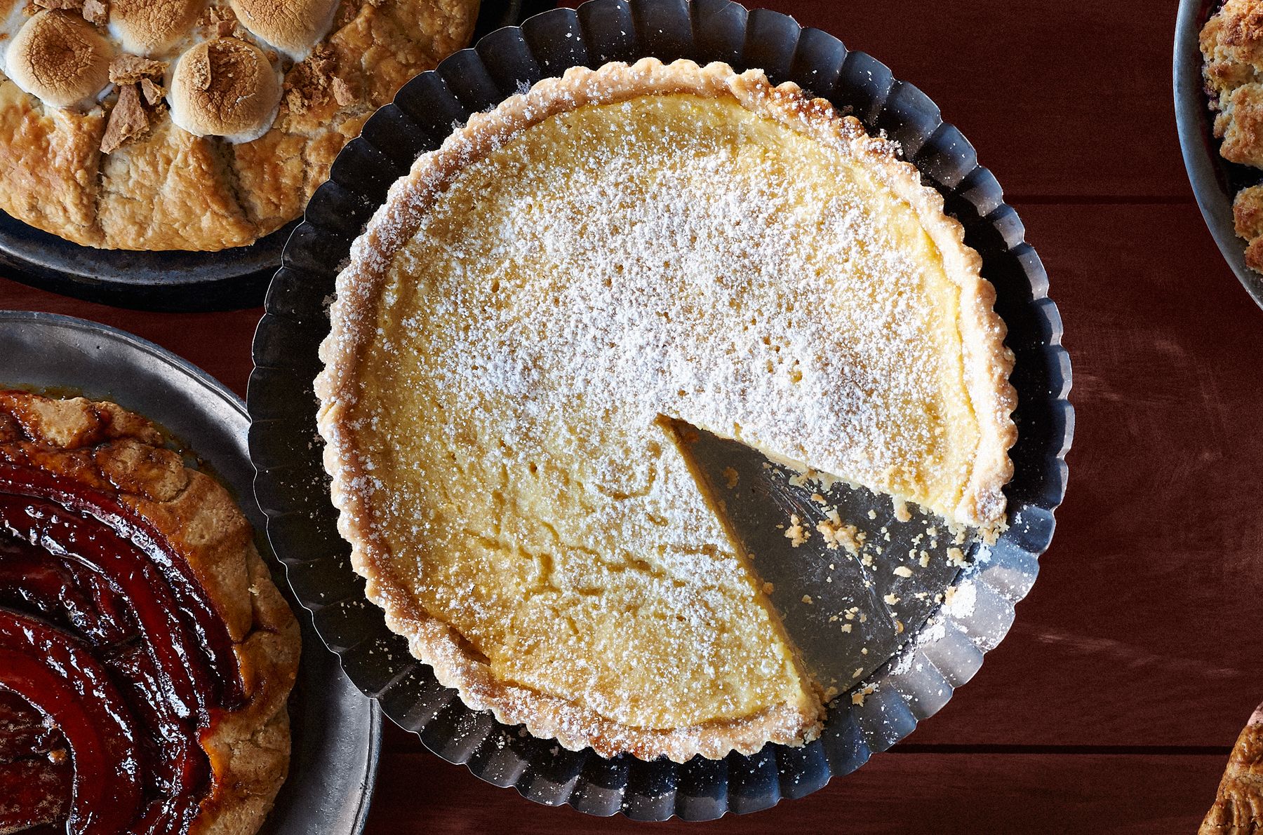 Lemon-Buttermilk Tart-image