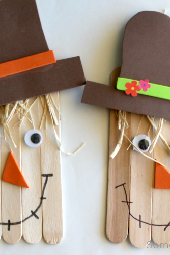 tin can scarecrow craft