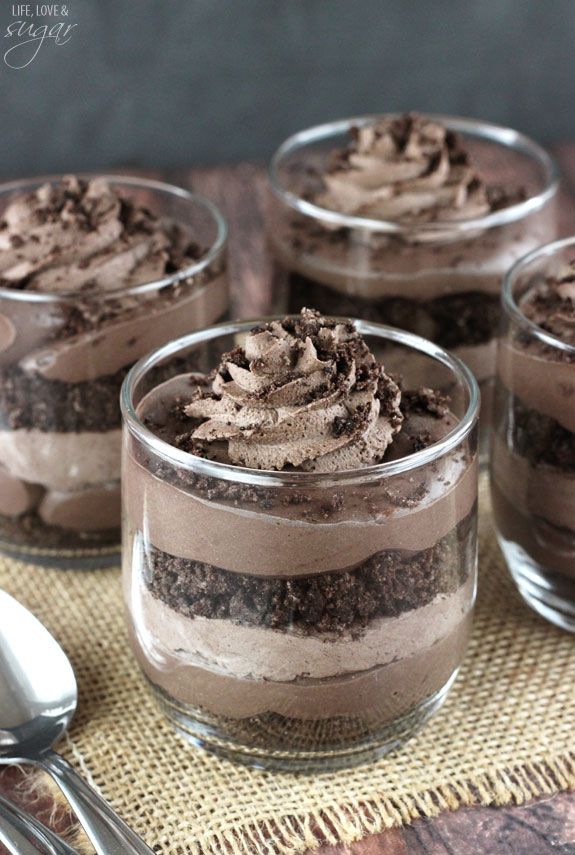 mini trifle bowls