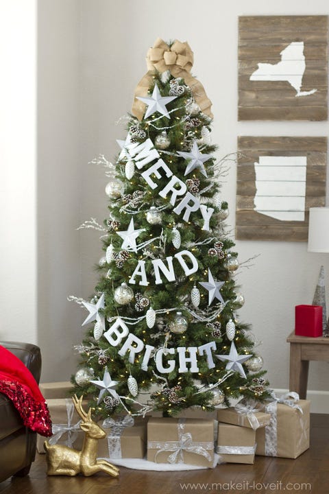 Merry and Bright Christmas Tree merry and bright christmas tree