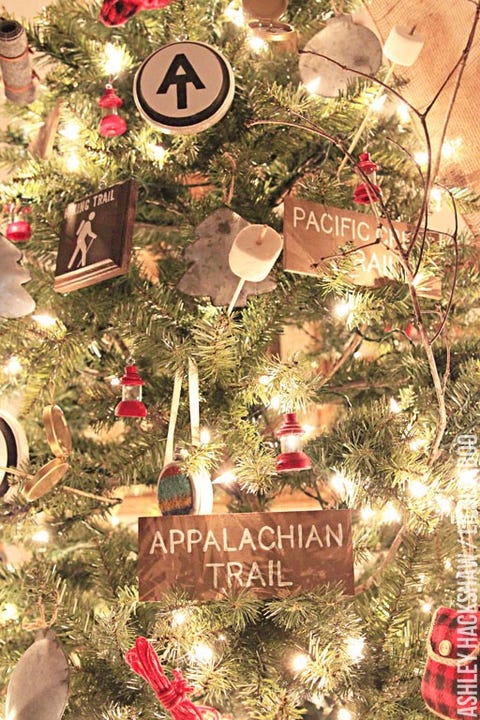 Vintage Camping Christmas Tree vintage camping christmas tree