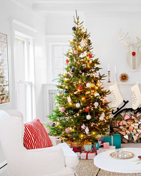 interior design, room, event, christmas decoration, christmas tree, home, christmas ornament, red, interior design, holiday,
