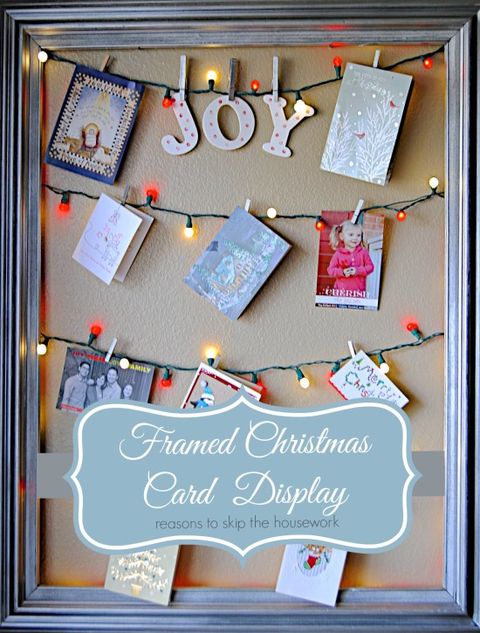 32 Diy Christmas Card Holder Ideas How To Display