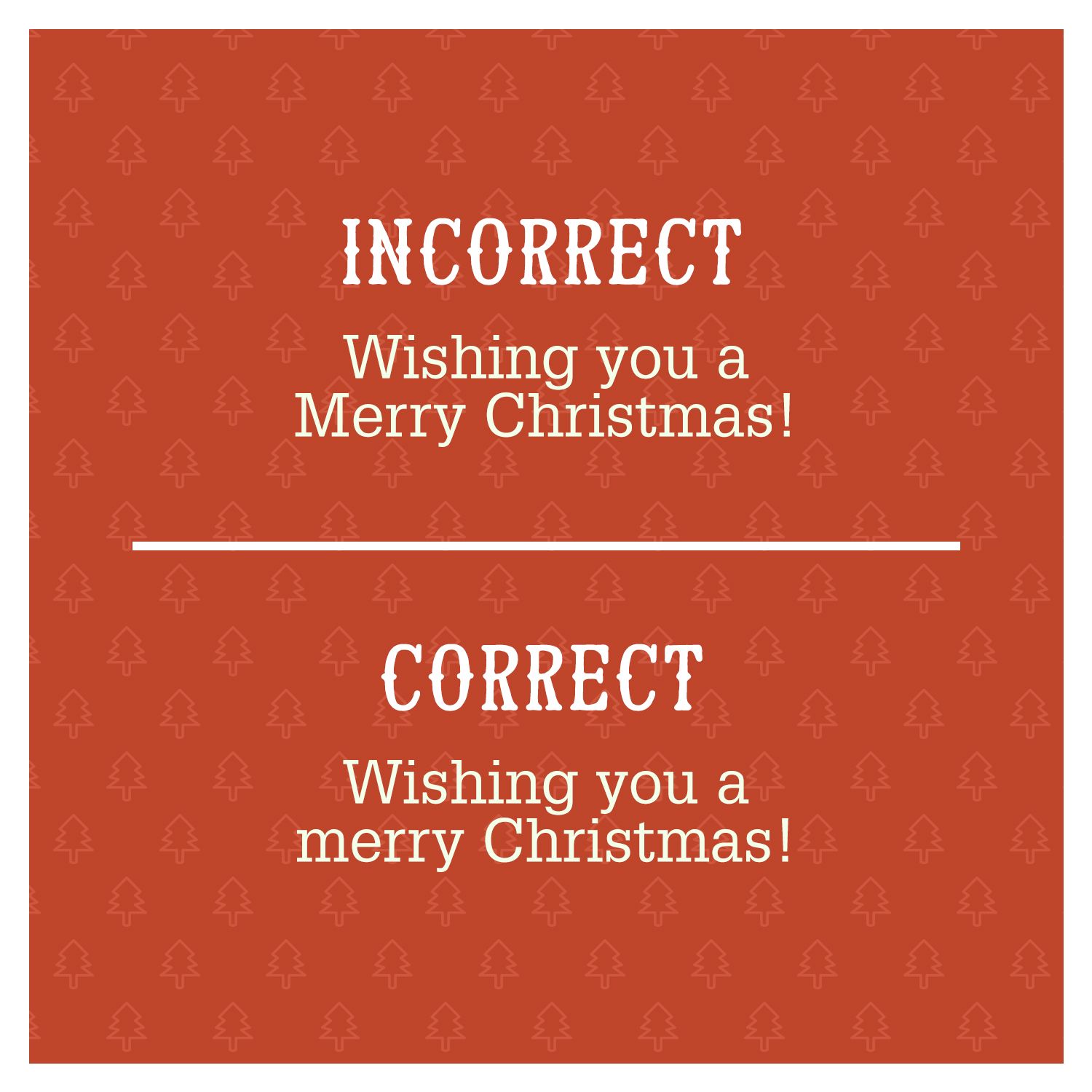 Most Common Grammar Mistakes - Christmas Cards