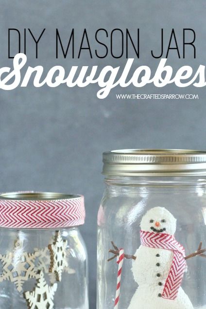 DIY Snow Globes: Craft a Winter Wonderland in a Jar • OhMeOhMy Blog