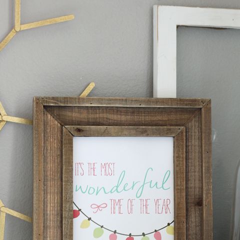 free printable christmas sign