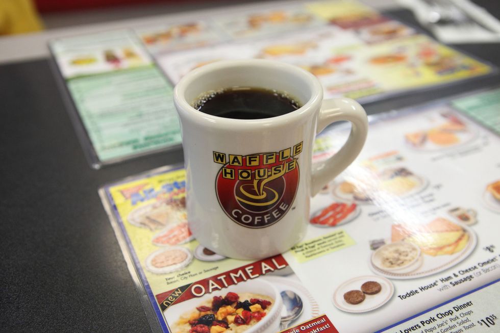 Something about Waffle House coffee just makes everything better.