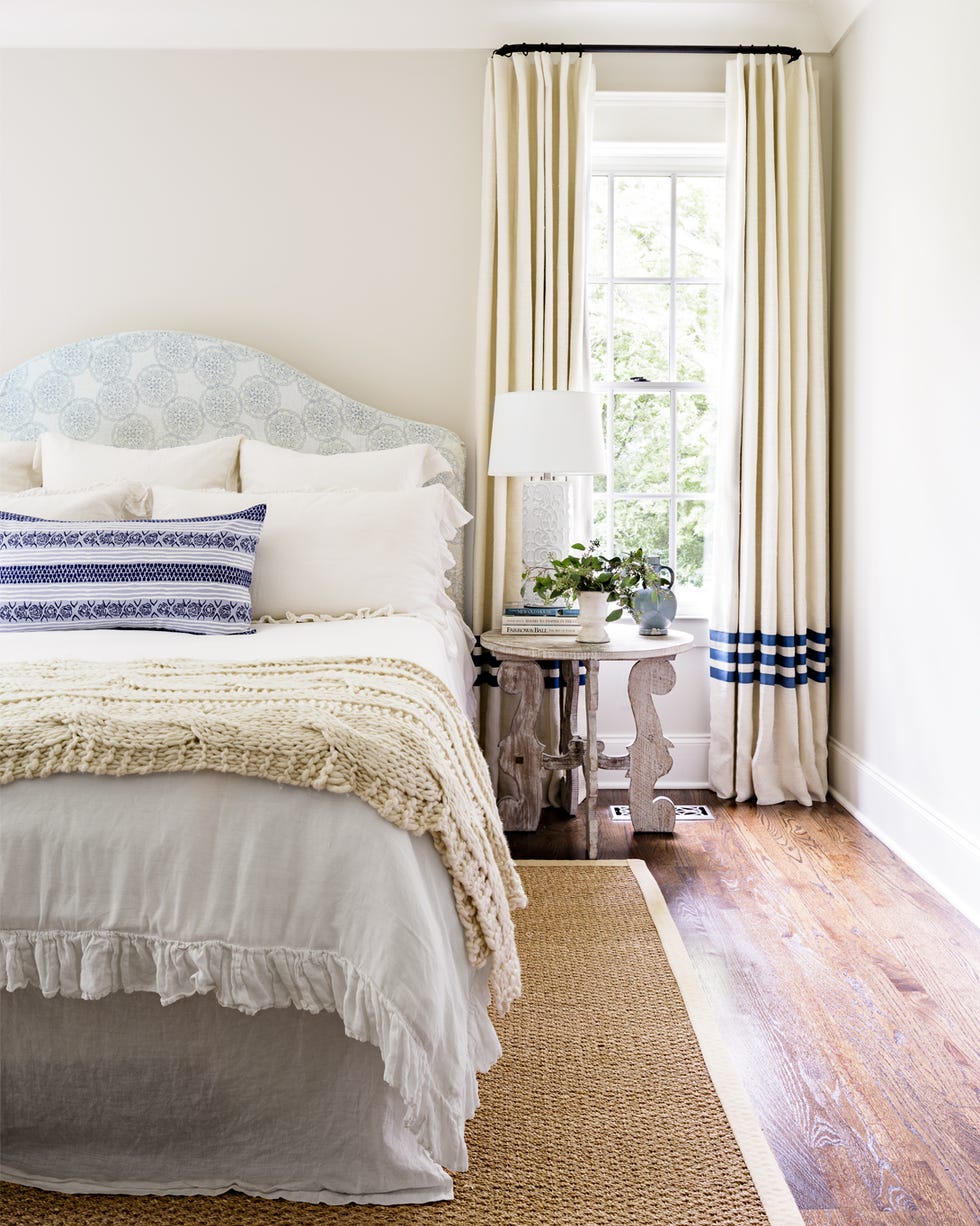 bedroom paint color ideas in the cloud couch a pretty neutral bedroom with touches of blue