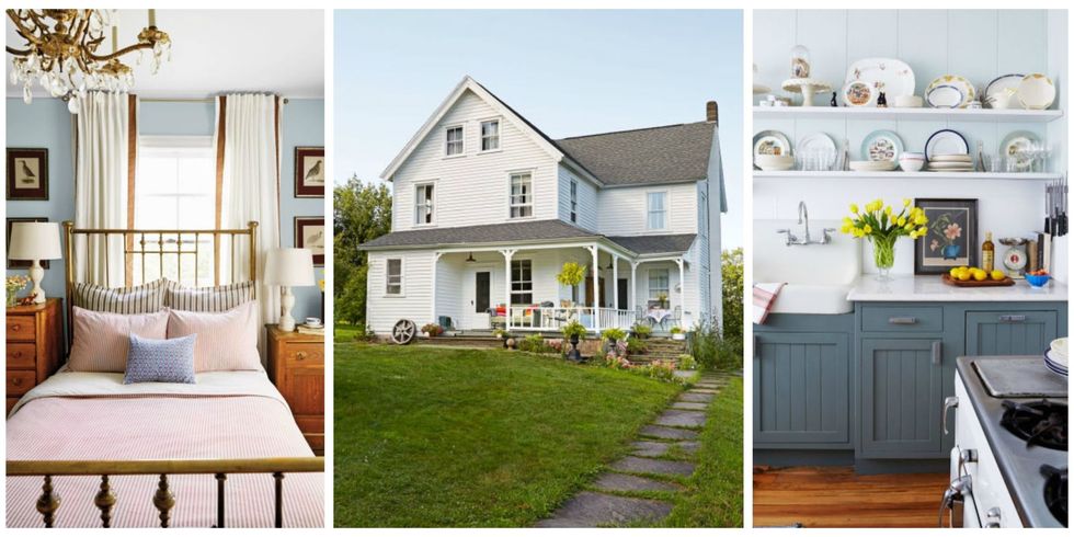 Christina Salway New York Farmhouse - Before and After Farmhouse Makeover