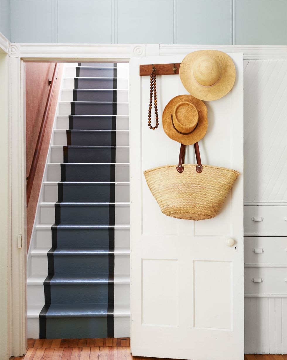 painted stair runner