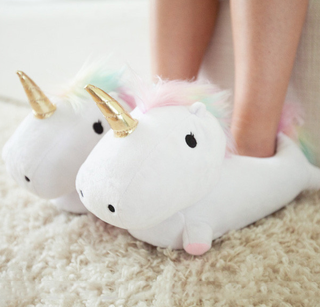 Unicorn Slippers - Adult Unicorn Slippers