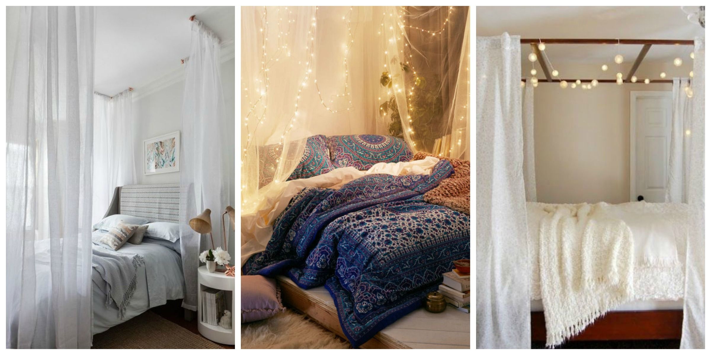 10 Diy Canopy Beds Bedroom And Canopy Decorating Ideas