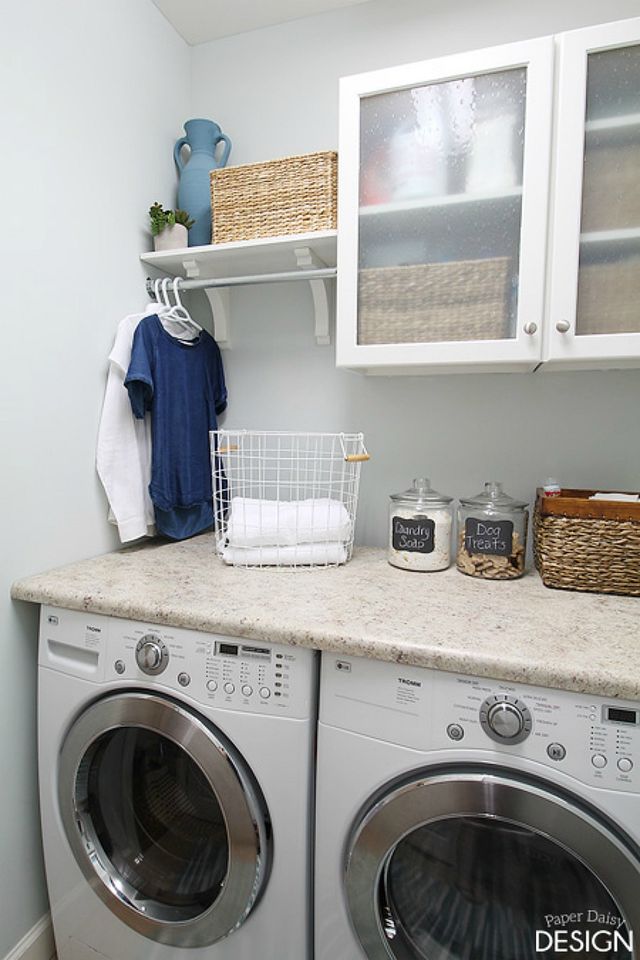 Laundry Room Makeover - Laundry Room Organization