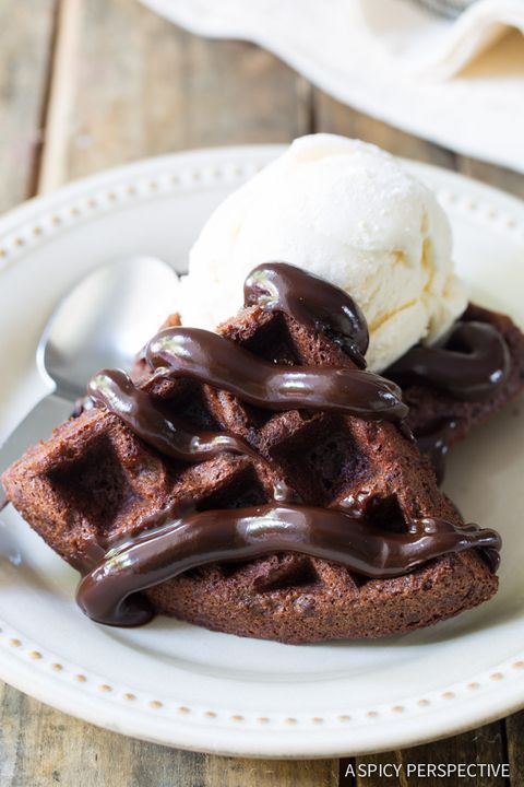 brownie belgium waffles