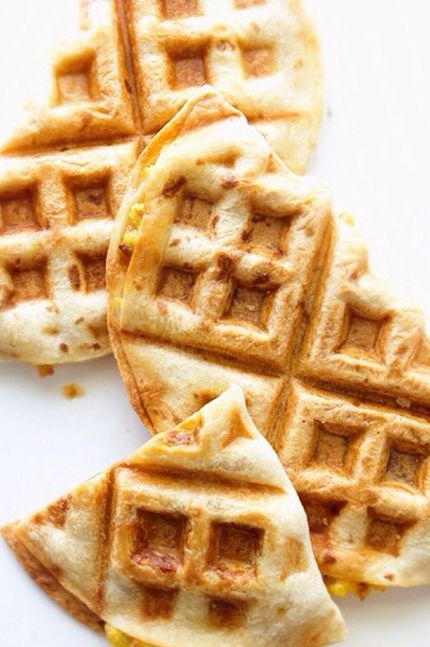 waffle quesadillas