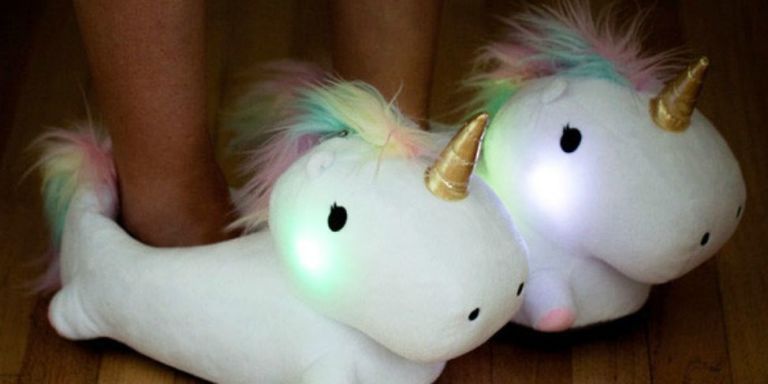 Adult unicorn deals slippers