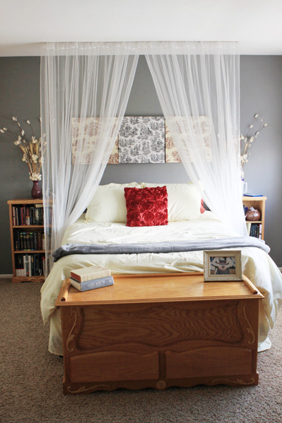 10 Diy Canopy Beds Bedroom And, Curtains Around Bed Diy
