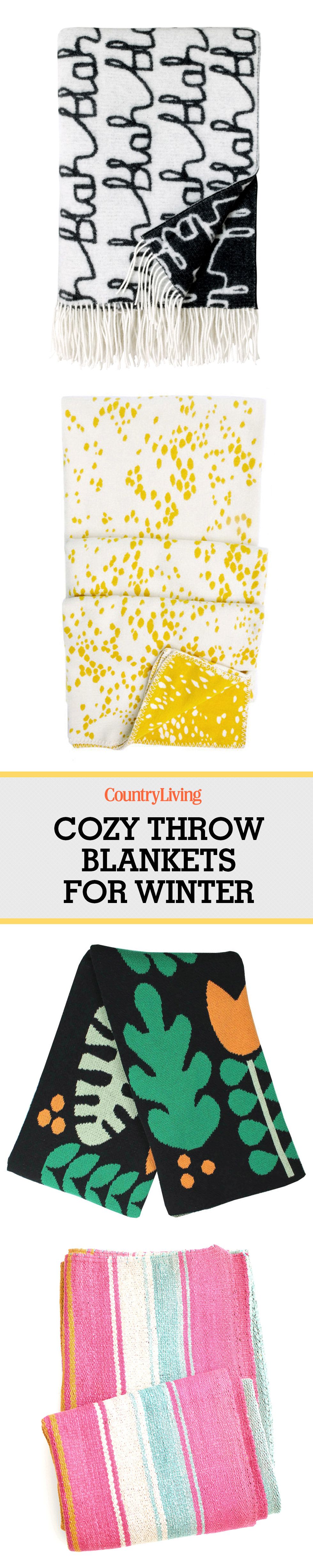 15 Cozy Throw Blankets To Help You Survive The End Of Winter