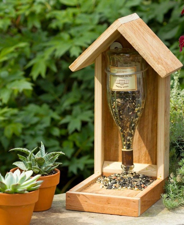 DIY Bird Feeder with a Water Bottle and Macrame