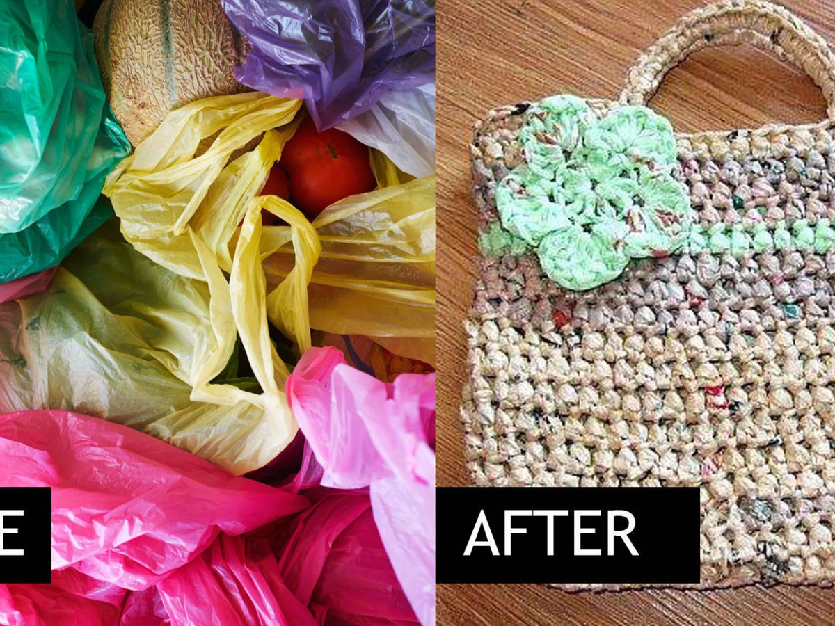 We Can Make Anything: how-to // transform plastic bags into yarn