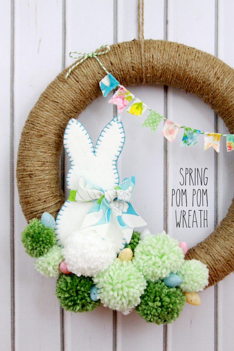 22" Artificial Fall Wreath For Front Door Summer Autumn
