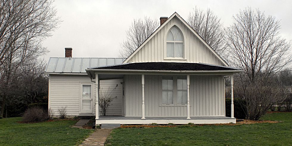 Grass, Branch, Wood, House, Residential area, Property, Home, Architecture, Real estate, Tree, 