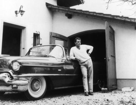 1950s american cars black and white