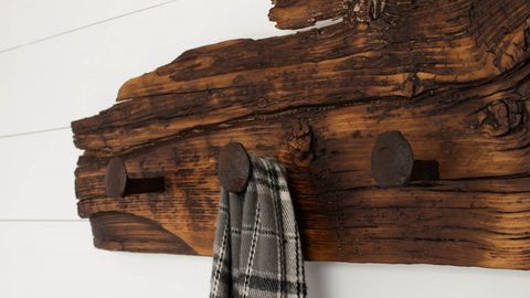 15 Clever Ideas For Diy Hooks Coat Racks - Large Wooden Wall Hooks