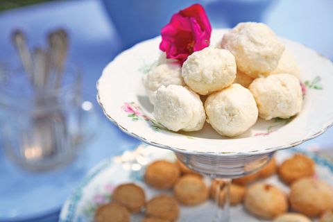 Food, Cuisine, Dish, Dessert, Ingredient, Fish ball, Coconut candy, Bourbon ball, Baked goods, Produce, 