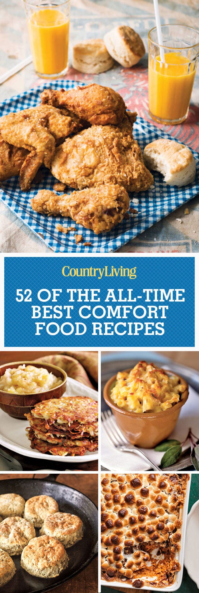 55 Easy Comfort Food Recipes - Best Southern Comfort Food Ideas