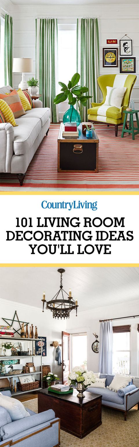 100 Living Room Decorating Ideas, Decoration Ideas For Living Rooms