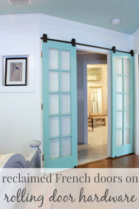 Room, Door, Turquoise, Wall, Furniture, Interior design, Window, Floor, Ceiling, Vehicle door, 