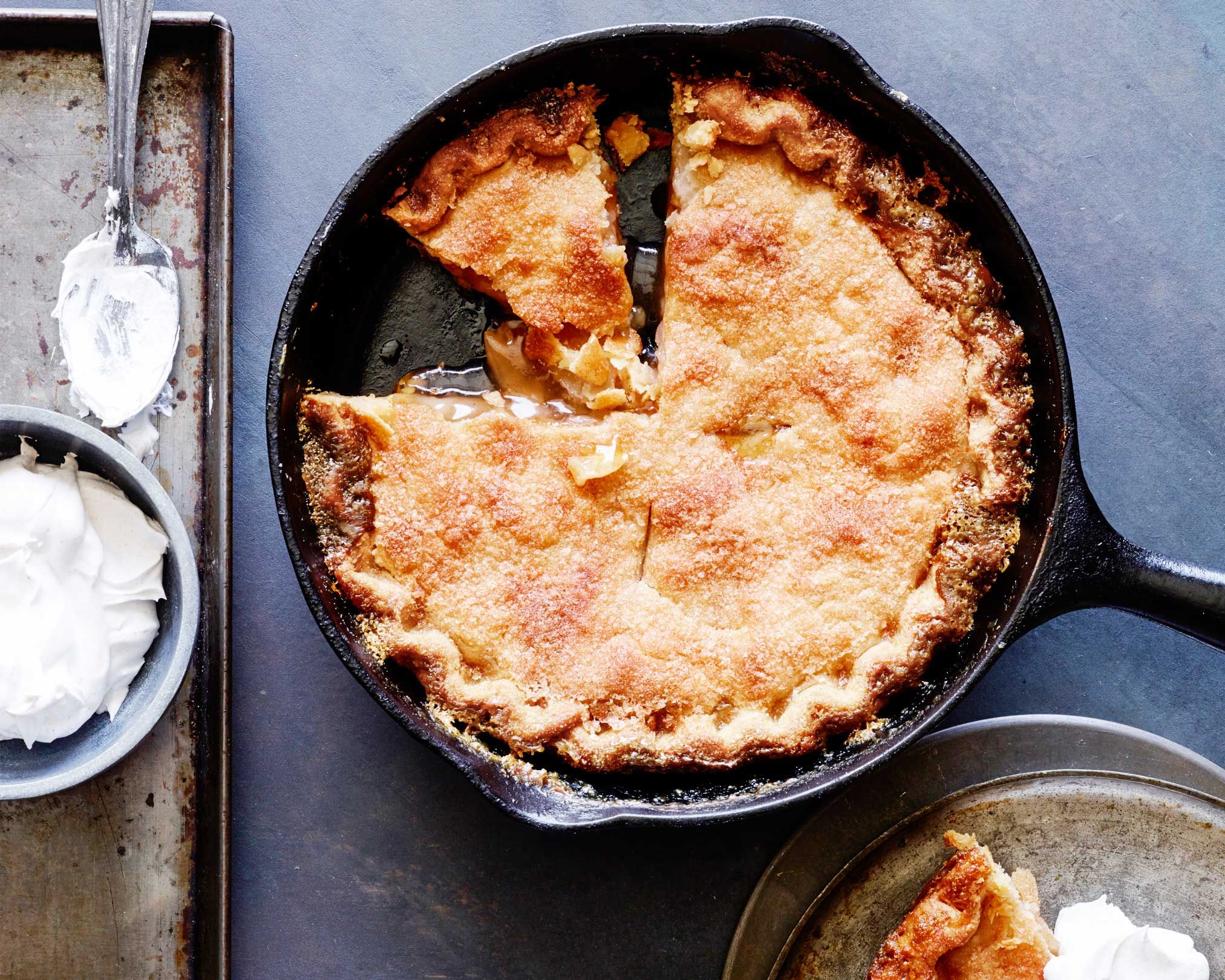 Mrs Carter S Skillet Apple Pie Recipe Trisha Yearwood Recipes Countryliving Com