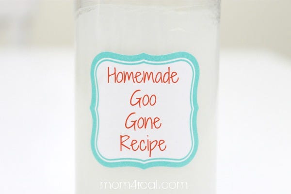 Homemade goo gone