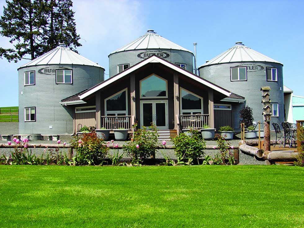 images of silo houses