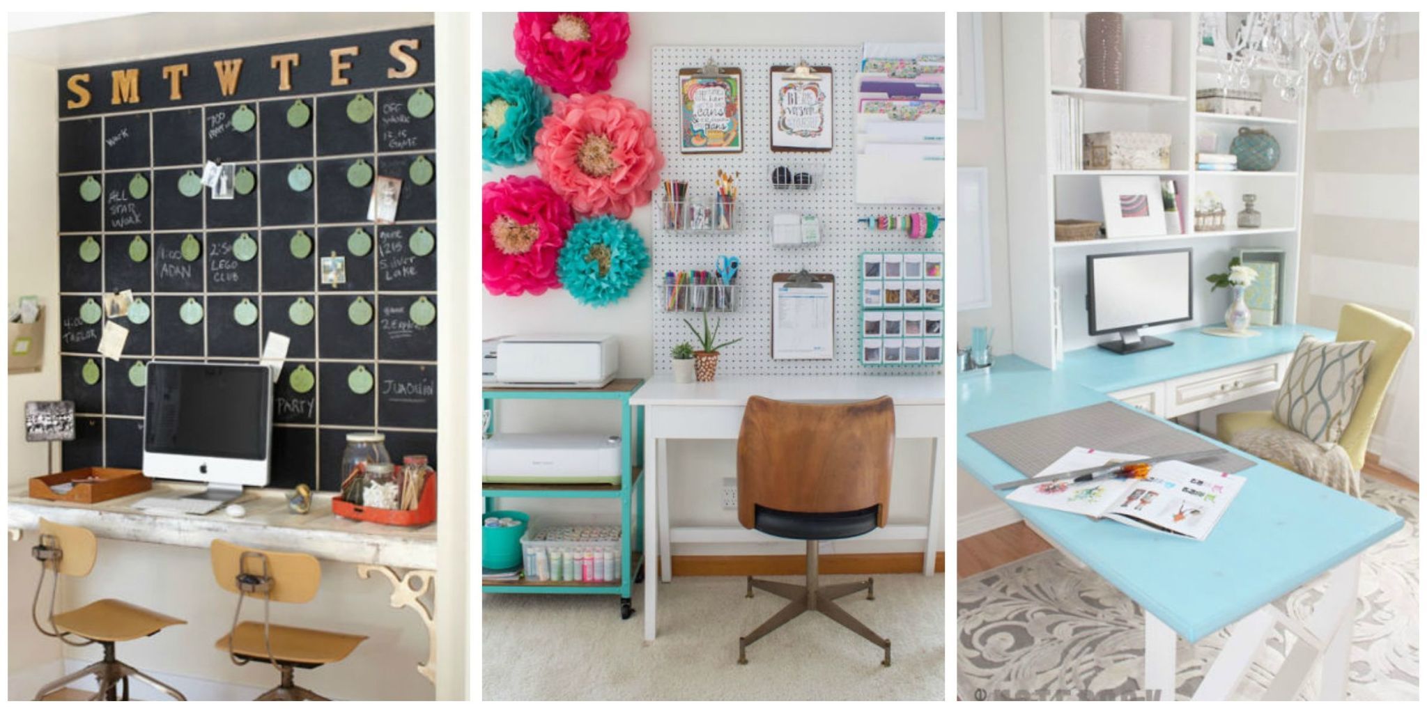 Creative ideas for home office.