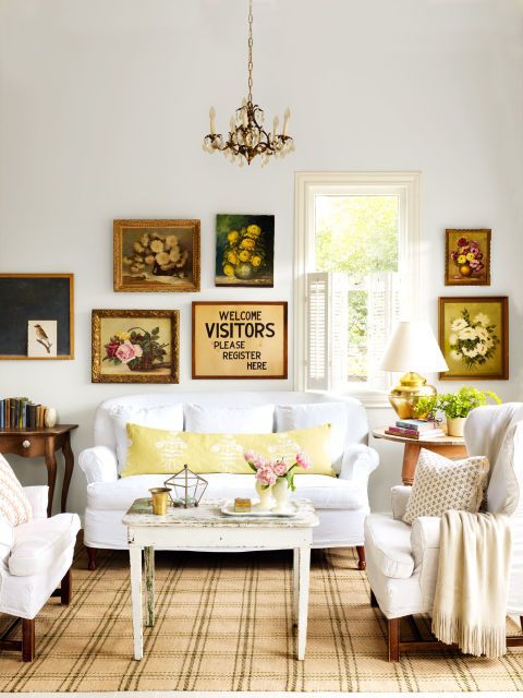 Living room, Room, Furniture, White, Interior design, Yellow, Property, Wall, Table, Couch, 