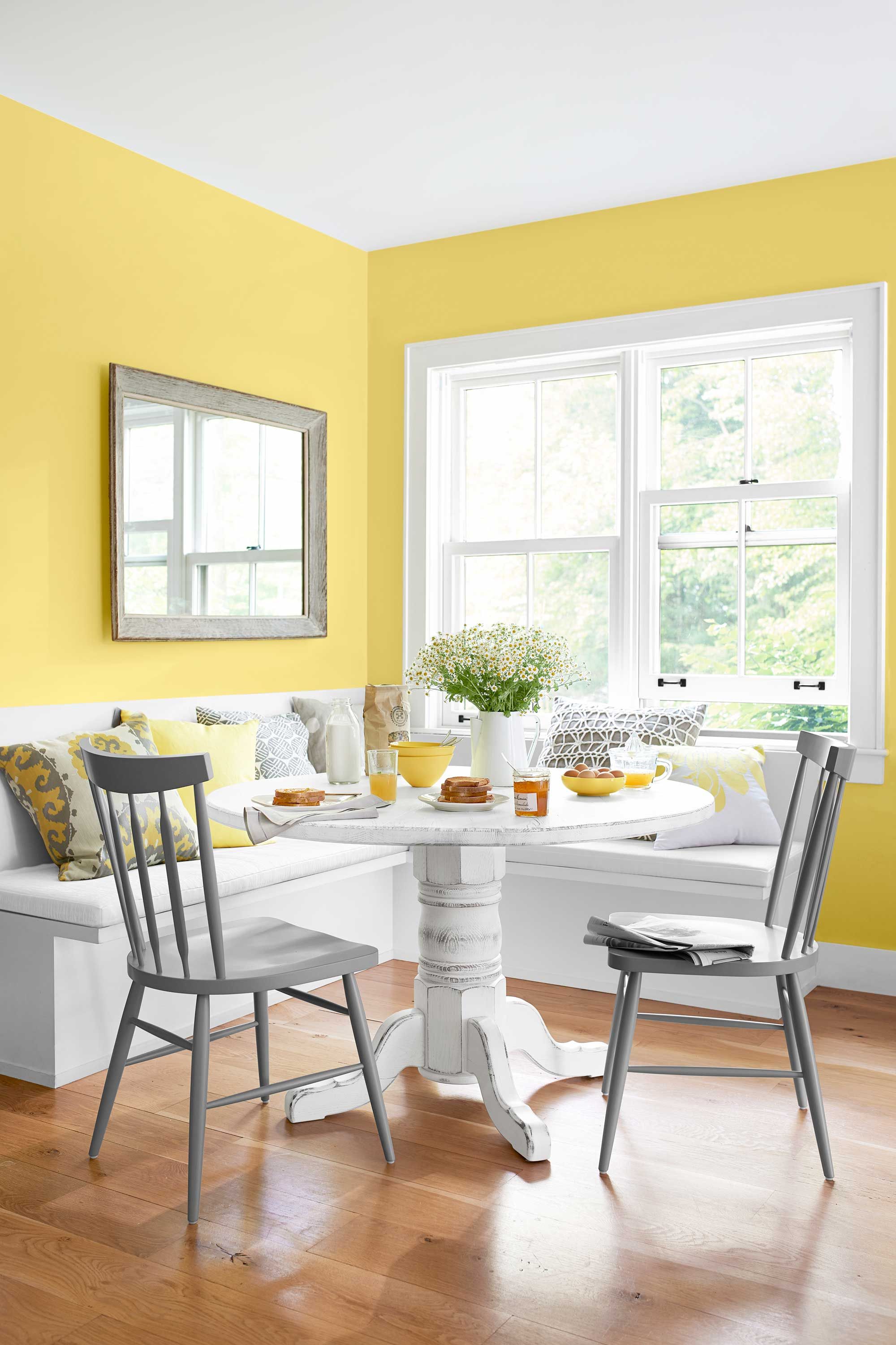 light yellow colour wall paint