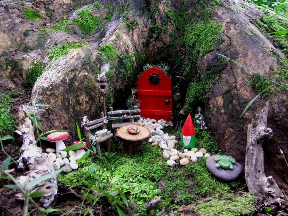 Fairy Garden Ideas: Tree house