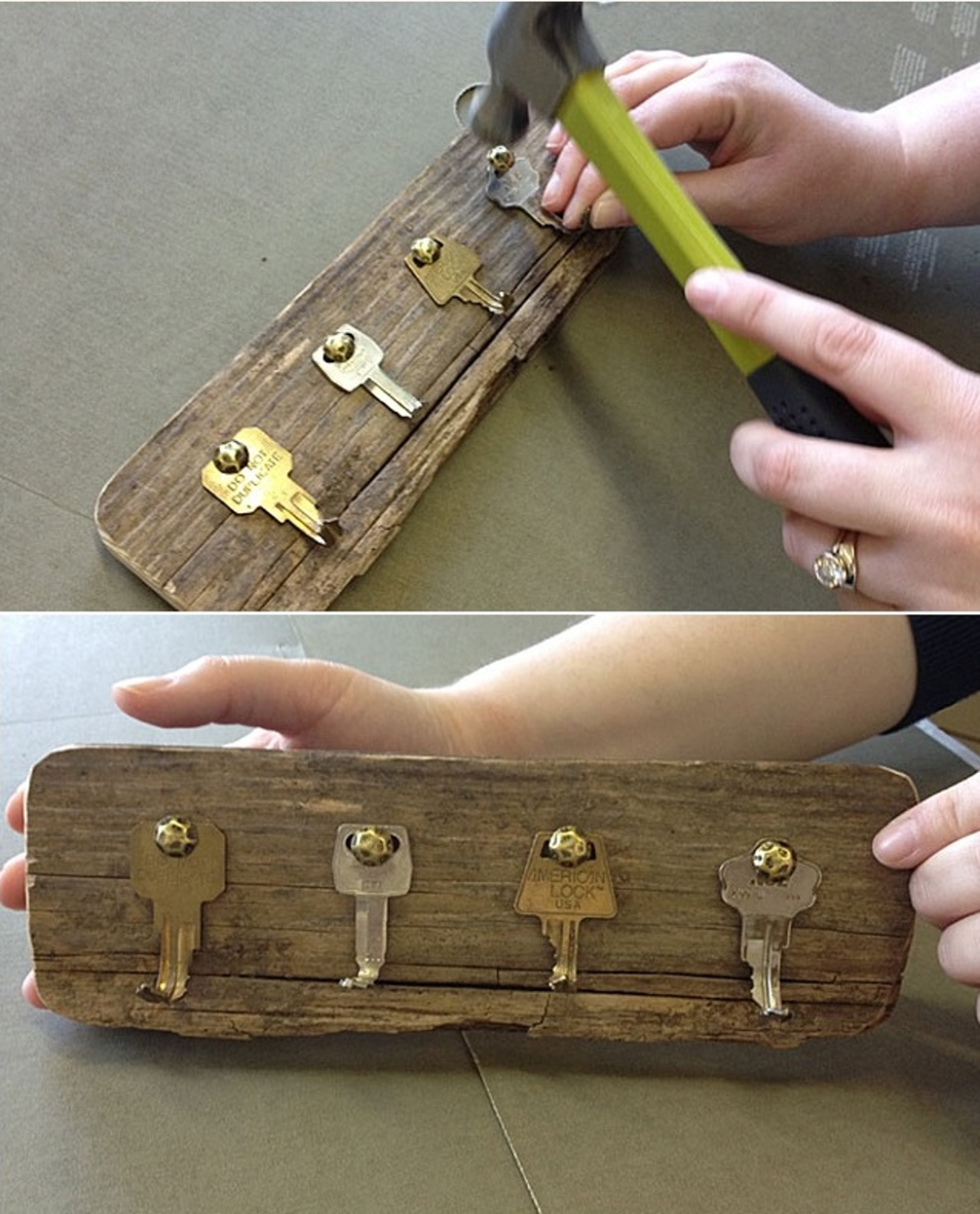 8 Beautiful Ways to Display Vintage Keys - Skeleton Key Crafts and