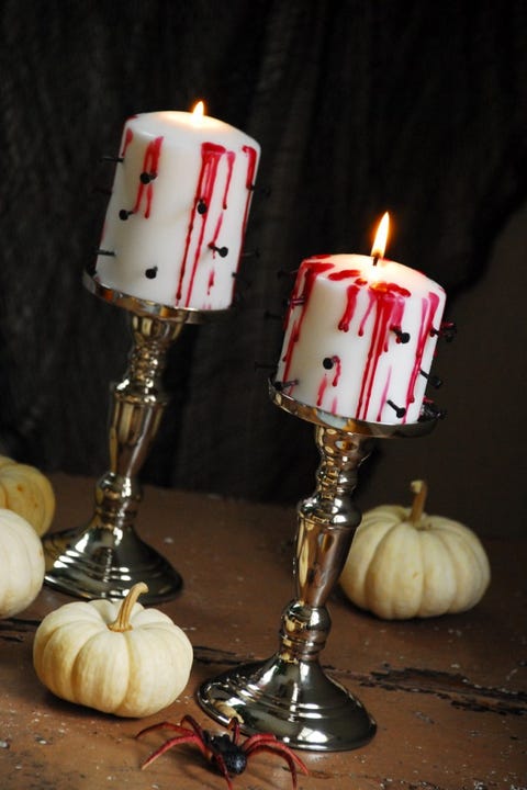 48 Easy Diy Decorations Homemade Do It Yourself Diy Hallowen Decorations Candles