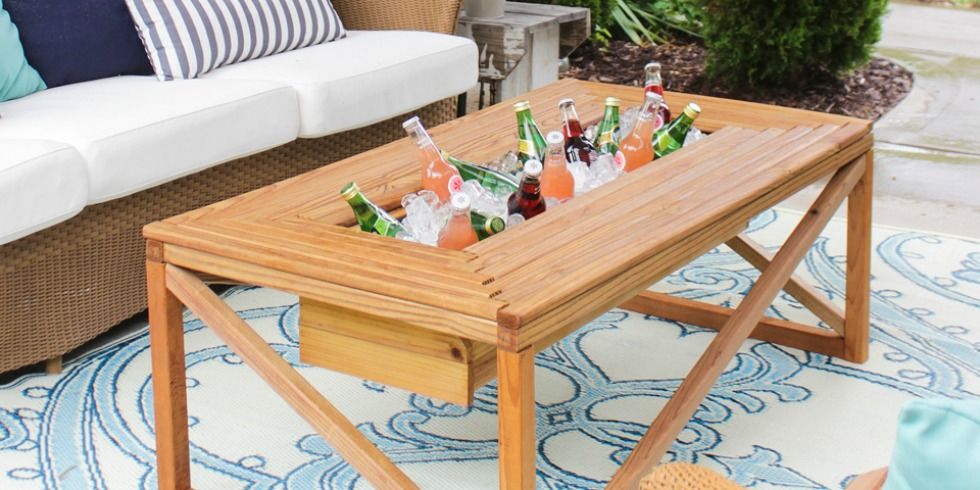Diy Outdoor Coffee Table How To Make, Unique Ideas For Outdoor Coffee Table