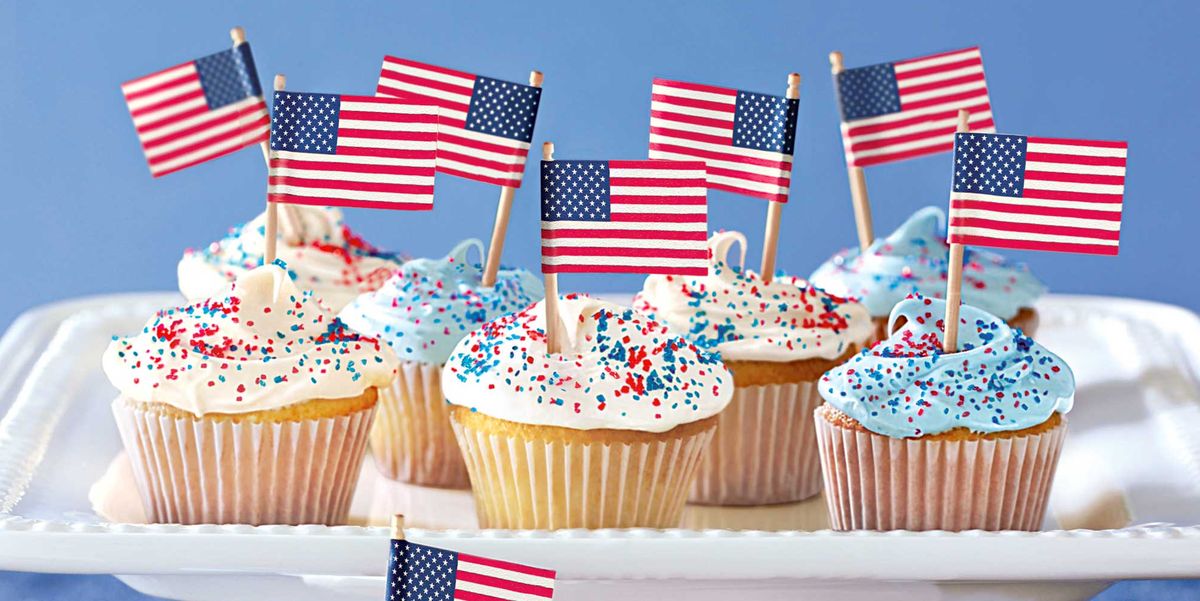 patriotic cupcakes