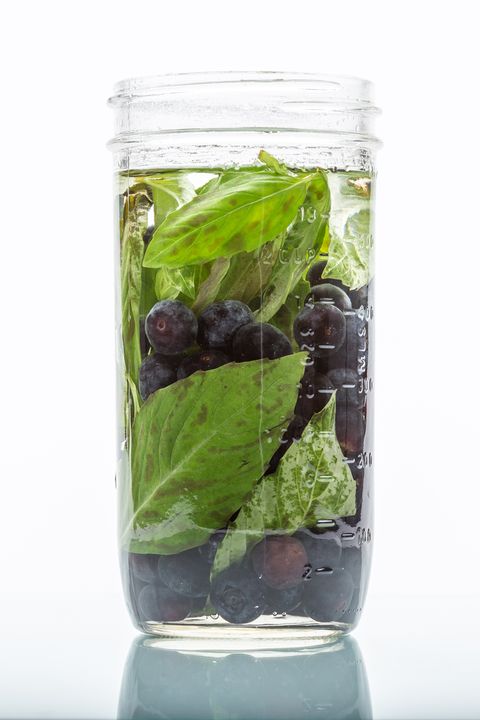 Glass, Leaf, Produce, Transparent material, Vase, Food storage containers, Herbal, Mason jar, Artifact, 