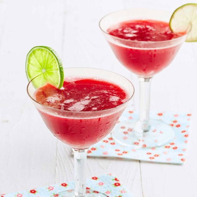 summer cocktails   cherry daiquiri