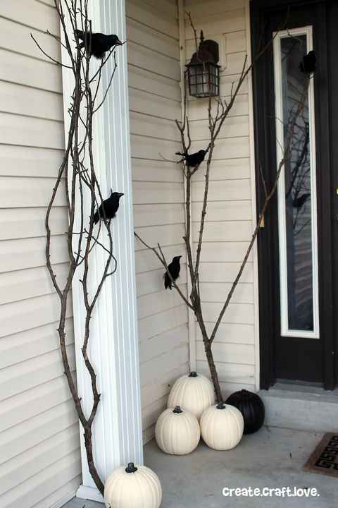outdoor halloween decorations ravens